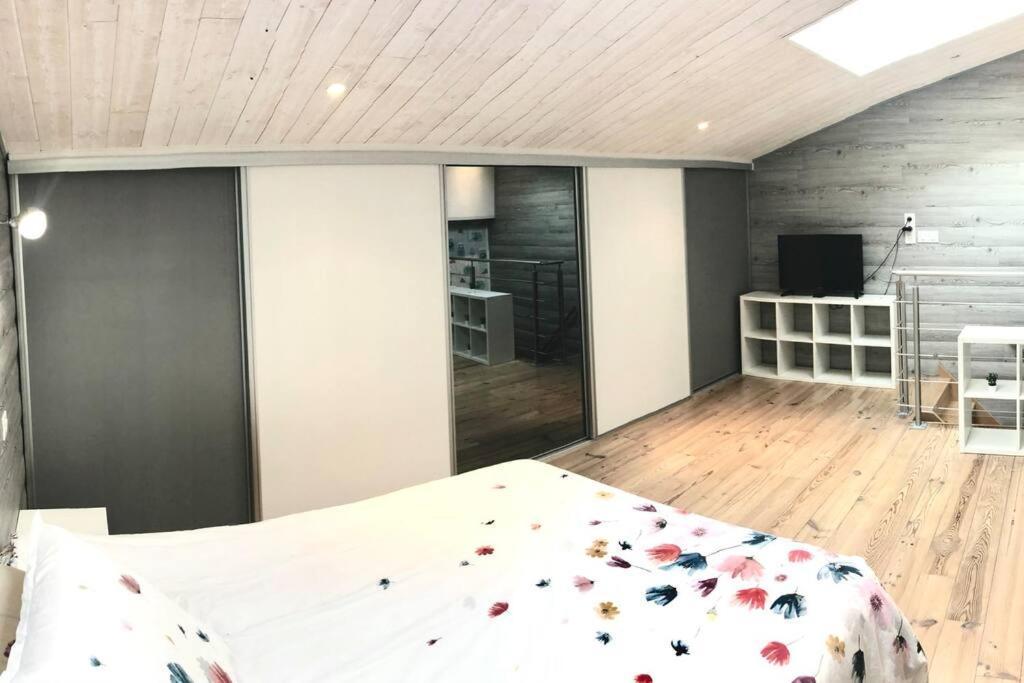 Duplex Atypique 20' De Toulouse Lejlighed Leguevin Eksteriør billede